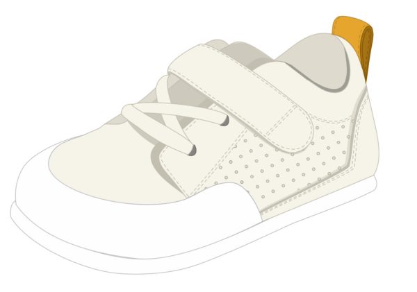 Zapatos de cordón elástico